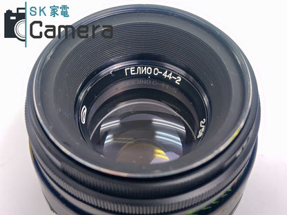 【良品】 Helios-44-2 58ｍｍ F2 M42 ヘリオス キャップ 付