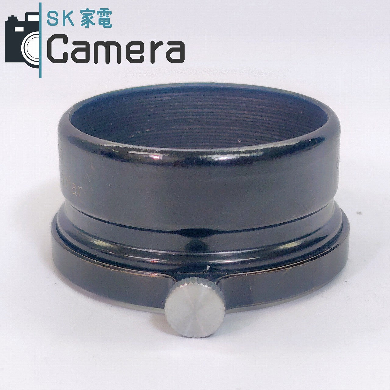 Leica Leitz Lens Hood FISON BLACK VOOLA 絞り調整リング付 Elmar 5cm