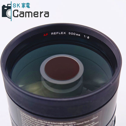 【中古】 MINOLTA AF REFLEX 500ｍｍ F8 ミノルタ ケース ND4ｘ NORMALフィルター 付 美品
