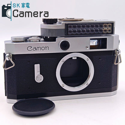 【中古】 Canon P ポピュレール レンジファインダー METER 露出計 革ケース付 キャノン