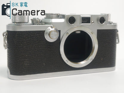 【中古】 LEICA IIIｆ レッドダイヤル 2024年10月整備済 幕交換済 30日保証 ライカ 良品 Ⅲｆ