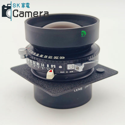 【中古】 TOPCON TOPCOR 210ｍｍ F5.6 COPAL 1 トプコン