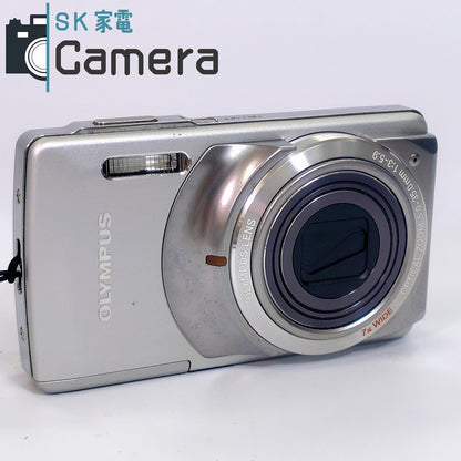 【中古】 OLYMPUS μ-7010 コンパクトデジタルカメラ オリンパス 電池 充電器 ケース 付