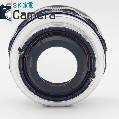 【中古】 Asahi Takumar 58ｍｍ F2 M42 2025年12月清掃済 Kマウントアダプター付 アサヒ ペンタックス タクマ―