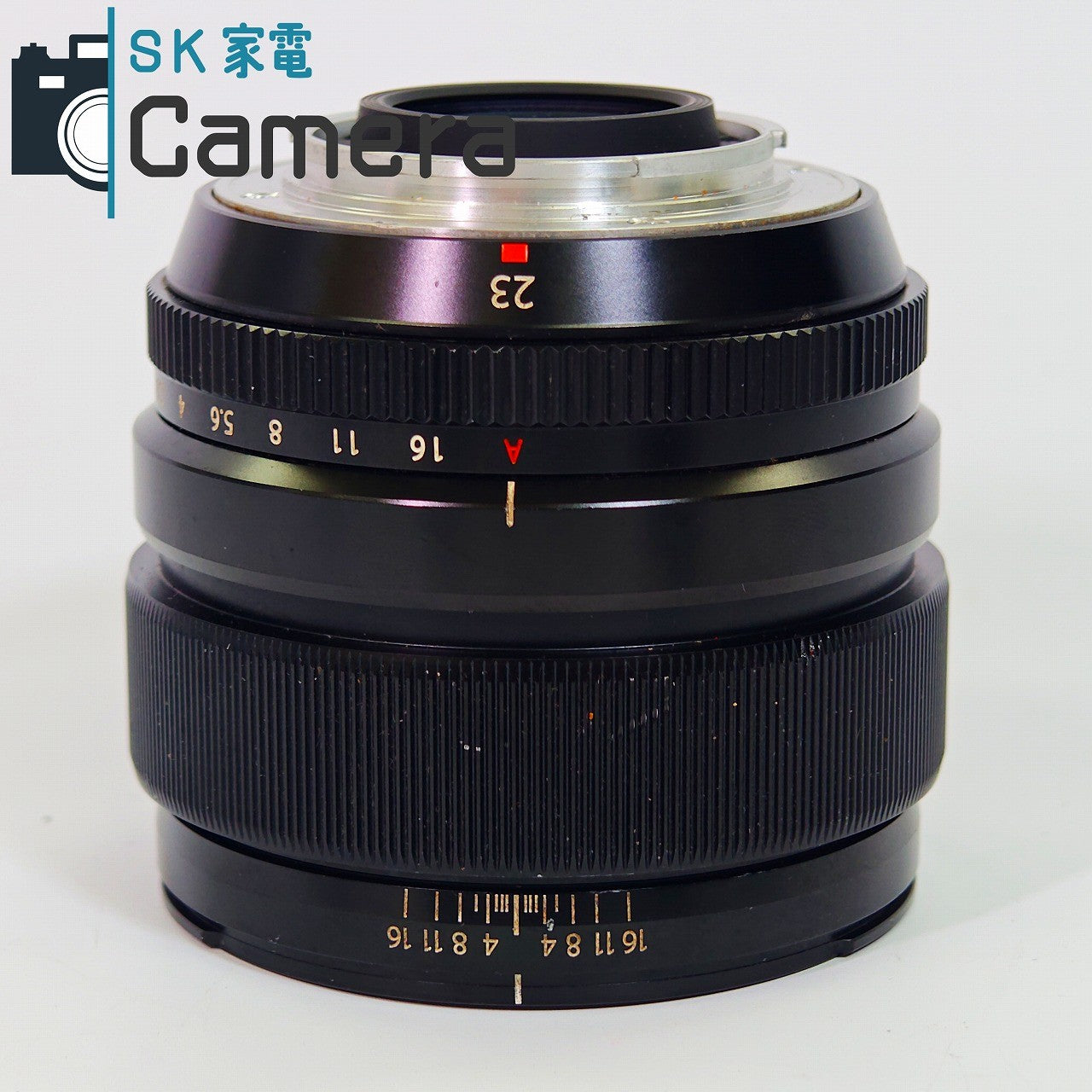 【中古】 FUJIFILM FUJINON ASPHERICAL SUPER EBC XF 23ｍｍ F1.4 R フード 純正キャップ付 富士フィルム