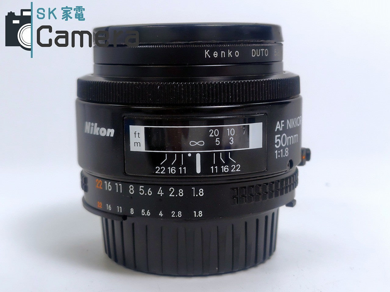 【良品】 Nikon AF NIKKOR 50ｍｍ F1.8 キャップ付 ニコン