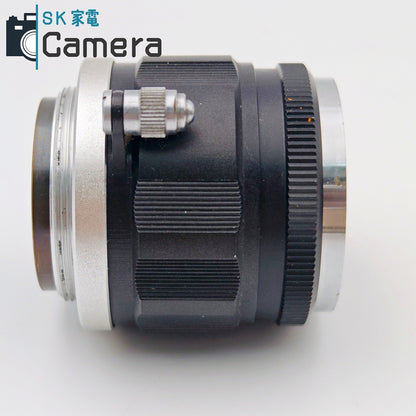 【中古】 LEOTAX LEONON 5cm F2 L39 2026年1月清掃済 レオタックス