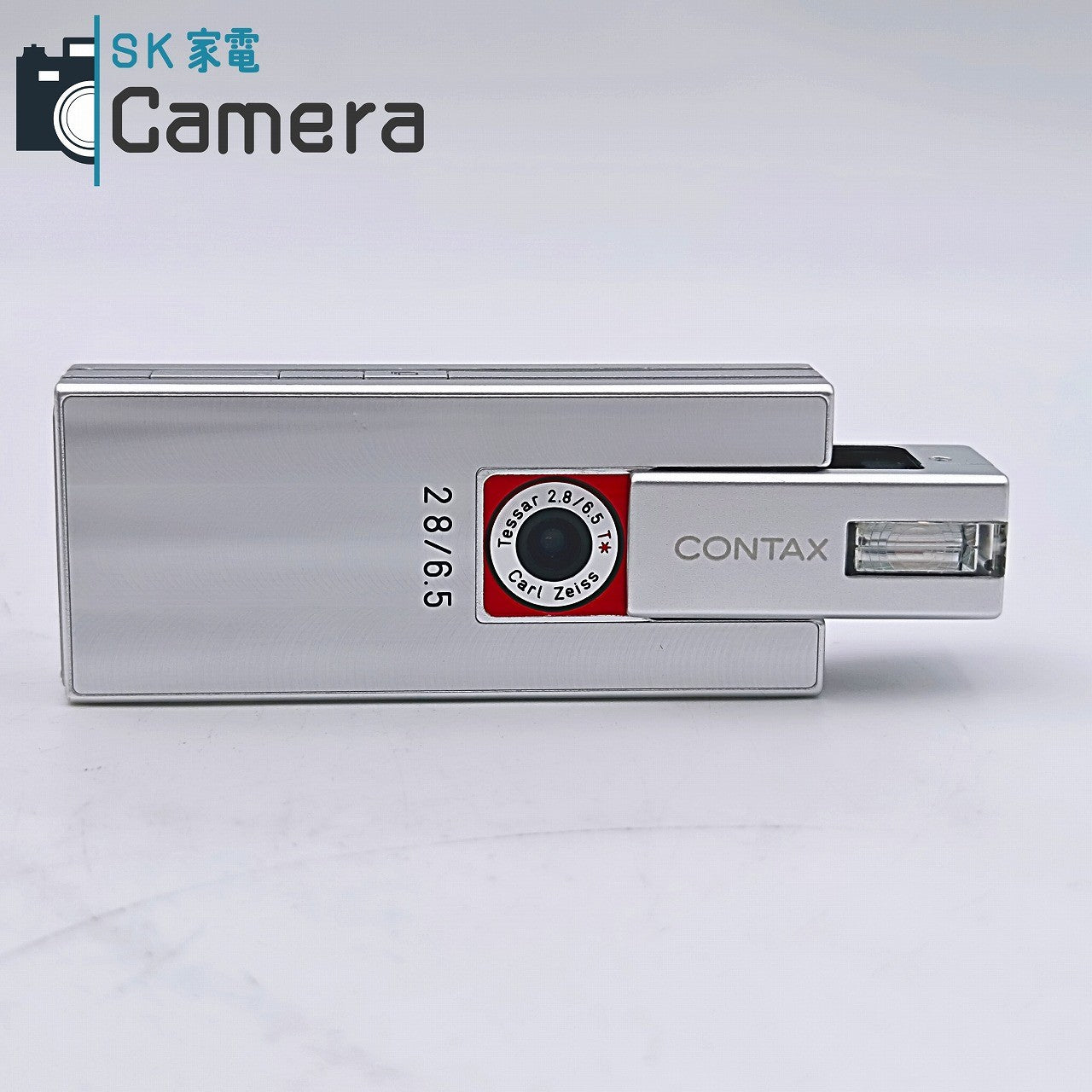 【中古】 CONTAX i4R Tessar 28ｍｍ F6.5 台座 説明書 付 コンタックス i 4R コンパクトデジタルカメラ
