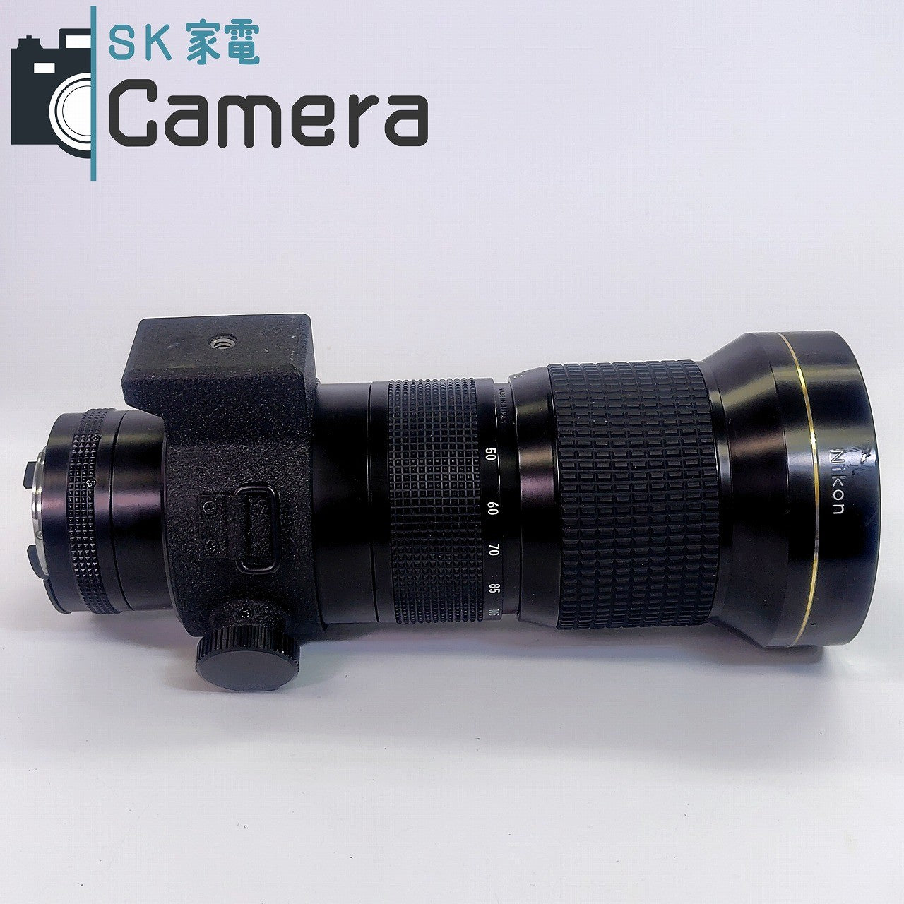 【中古】 Nikon Zoom-NIKKOR ＊ ED 50-300ｍｍ F4.5 Ai-s ニコン ストラップ キャップ フィルター 付