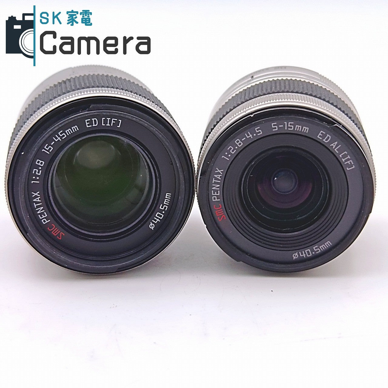 【中古】 PENTAX Q7 GOLD SMC PENTAX 5-15ｍｍ F2.8-4.5 ED AL 02 STANDARD 15-45ｍｍ F2.8 ED 06 TELEPHOTO 電池 充電器付 ゴールド