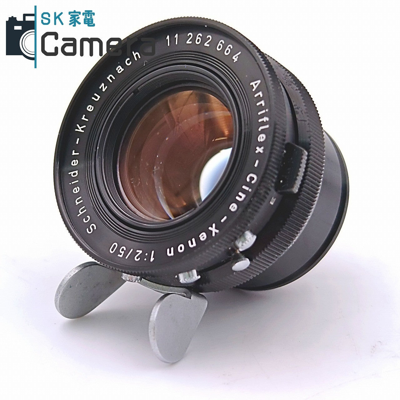 【中古】 Schneider-Kreuznach Arriflex-Cine-Xenon 50ｍｍ F2 シュナイダー アリフレックス 箱付 2026年7月清掃 中古】 Schneider-Kreuznach Arriflex-Cine-Xenon 50mm F2