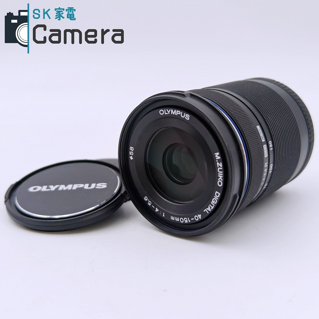 【中古】 OLYMPUS M.ZUIKO DIGITAL 40-150ｍｍ F4-5.6 R ED MSC オリンパス マイクロフォーサーズ ブラック