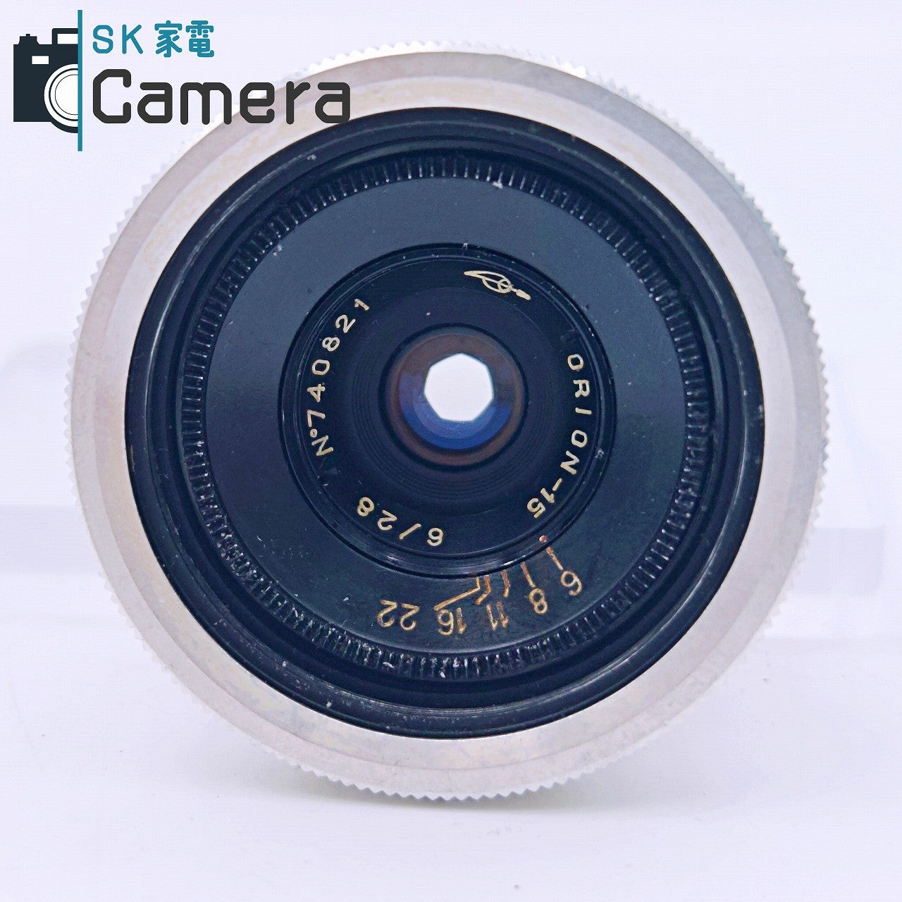 【中古】 ORION-15 28ｍｍ F6 L39 2026年5月レンズ内清掃済 オリオン ロシアレンズ
