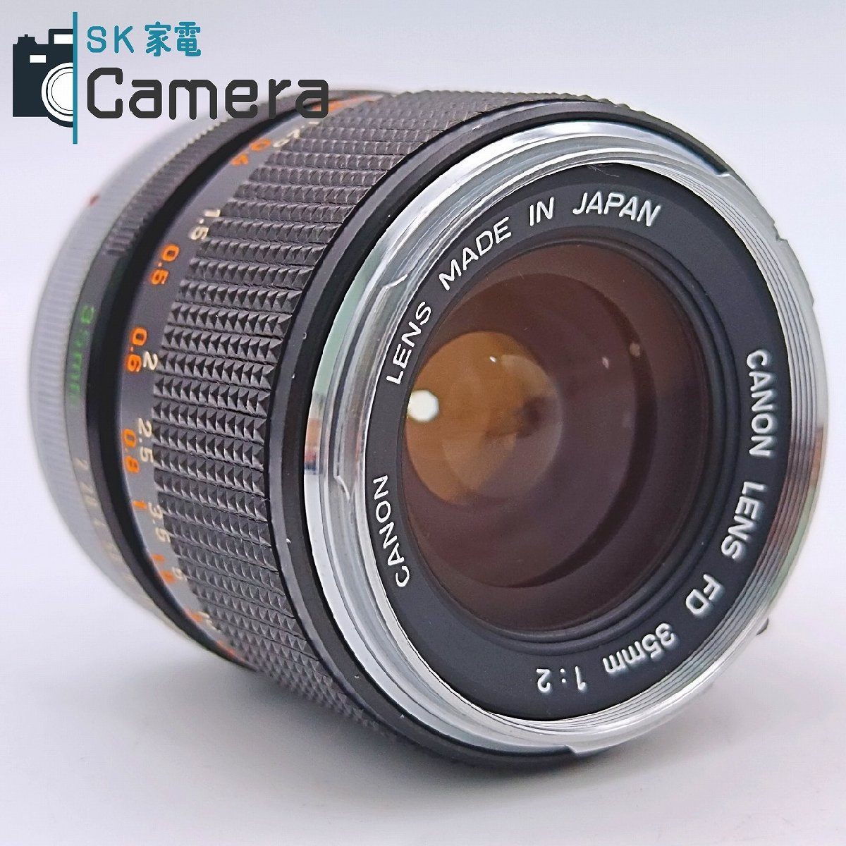 Canon FD 35ｍｍ F2 キャノン キャップ付き 現状品