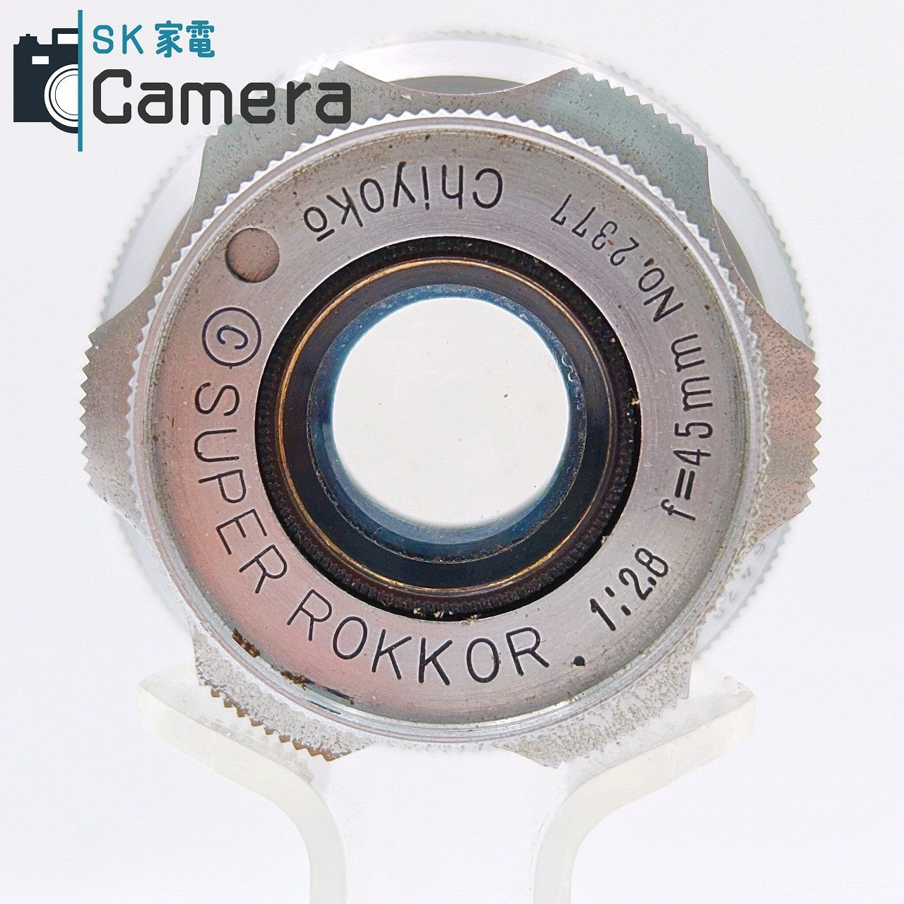 中古】 千代田光学 Minolta-35 OSAKA No.0255 SUPER ROKKOR 45mm F2