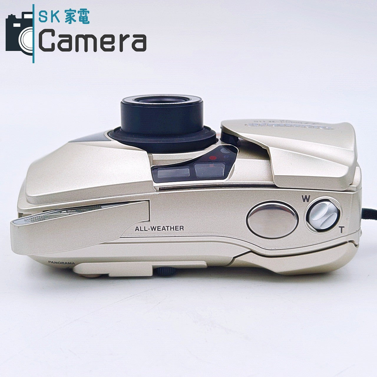 【中古】 OLYMPUS μ [mju:] - II 115 VF 38-115ｍｍ オリンパス ミュー コンパクトフィルムカメラ 美品 μ Ⅱ テスト用フィルムにて確認済
