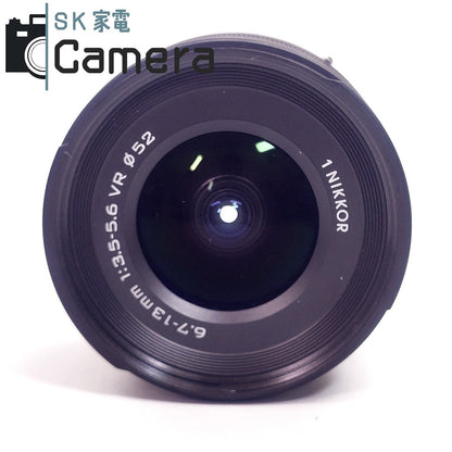 【中古】 Nikon 1NIKKOR 6.7-13ｍｍ F3.5-5.6 VR キャップ フィルター 付 ニコン