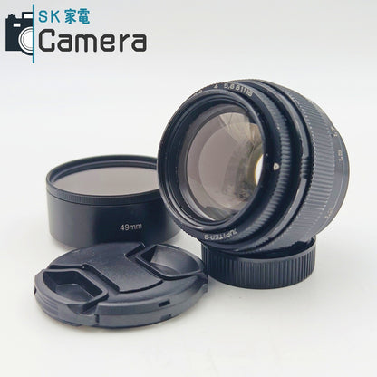 【中古】 JUPITER-9 85ｍｍ F2 M42 ジュピター ロシアレンズ