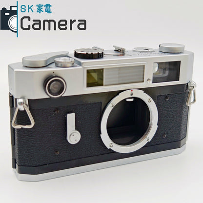 【中古】 Canon 7ｓ キャノン レンジファインダー 2025年12月オーバーホール済 30日保証 程度良 7S