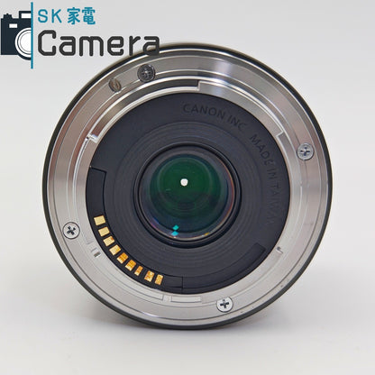 【中古】 Canon EF-M 18-55ｍｍ F3.5-5.6 IS STM キャノン キャップ付 良品