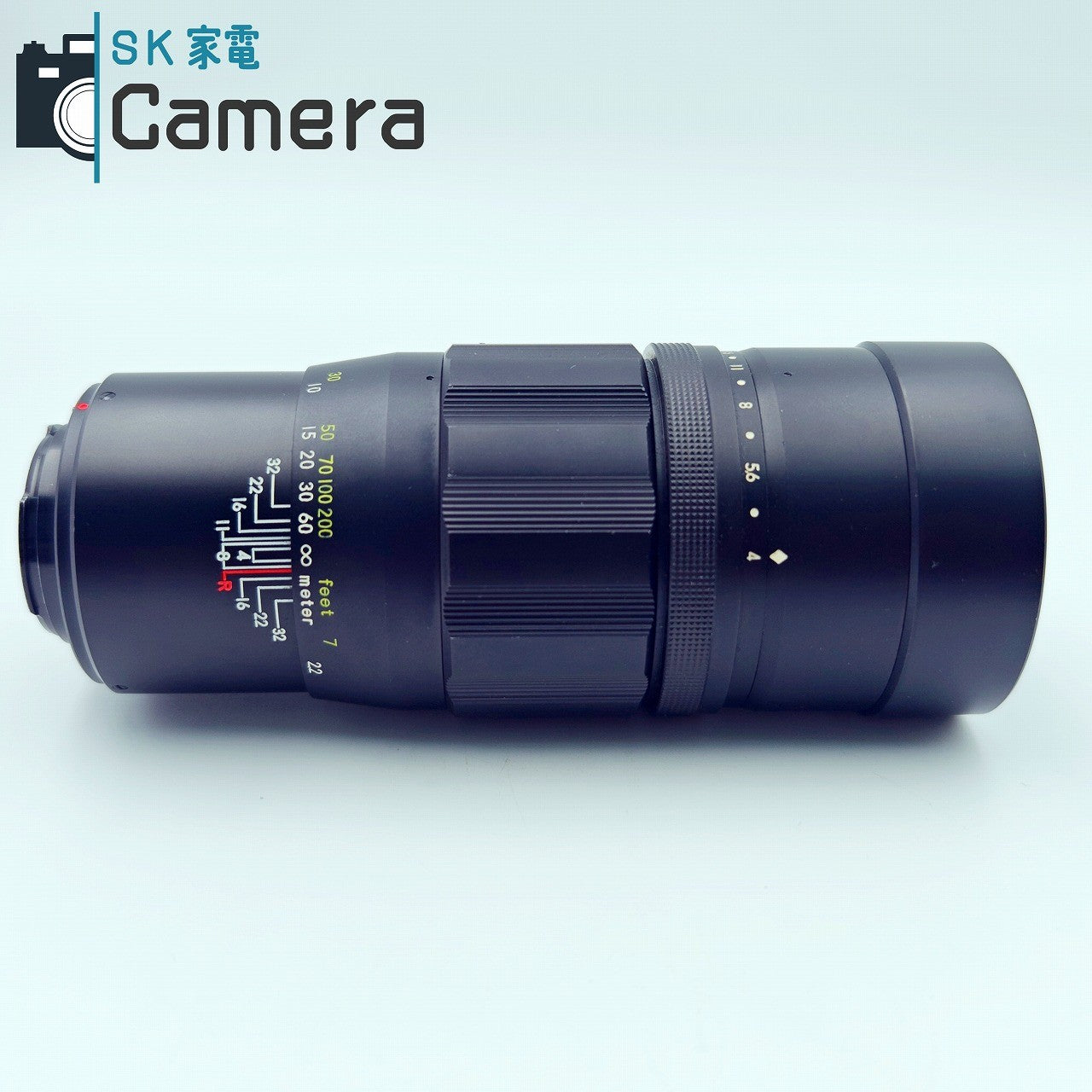 【中古】 Tokyo Kogaku R,Topcor 20cm F4 トプコン フード付