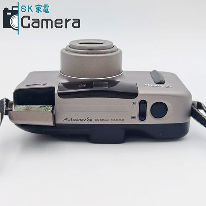 【中古】 Canon Autoboy SII PANORAMA キャノン オートボーイ S2 コンパクトフィルムカメラ テスト用フィルムにて確認済