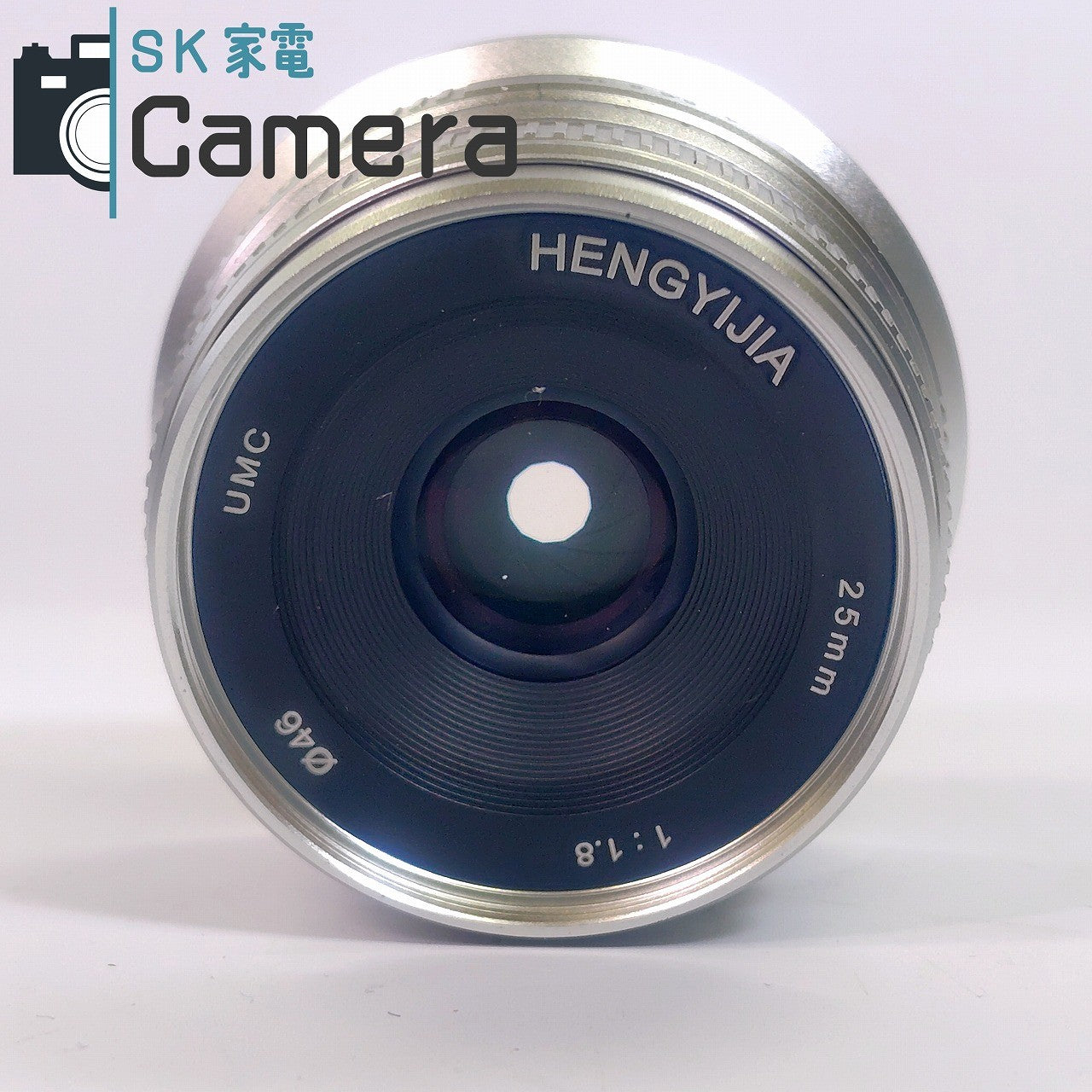 【中古】 HENGYIJIA 25ｍｍ F1.8 M4/3 マイクロフォーサーズ レンズ ヘンイージア フード付