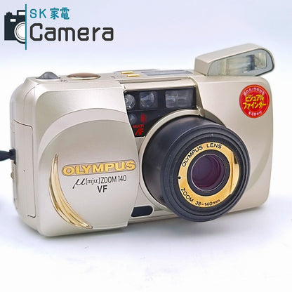 【中古】【中古】 OLYMPUS μ [mju:] ZOOM 140 VF 38-140ｍｍ オリンパス ミュー テスト用フィルムにて確認済 美品
