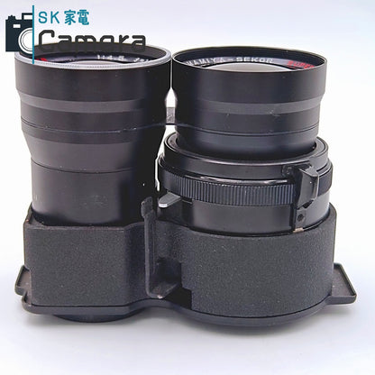 【中古】 MAMIYA-SEKOR SUPER 180ｍｍ F4.5 C330/C220 用 マミヤ キャップ付き