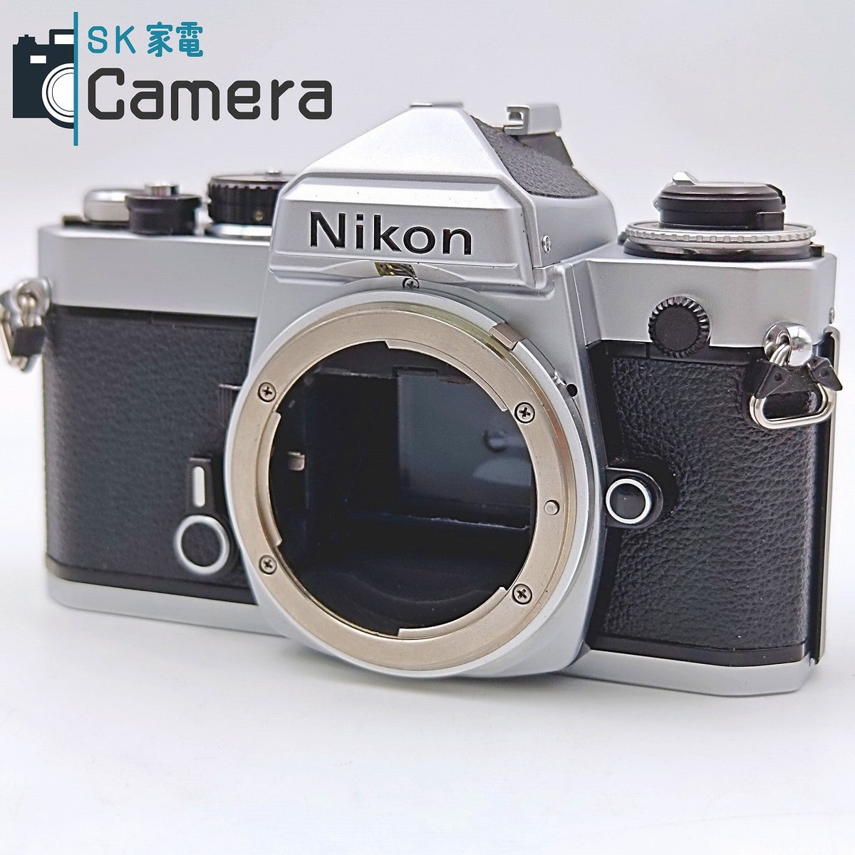 【中古】 Nikon FE シルバー シャッター 露出 動作 ニコン