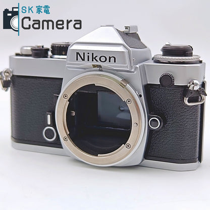 【中古】 Nikon FE シルバー シャッター 露出 動作 ニコン