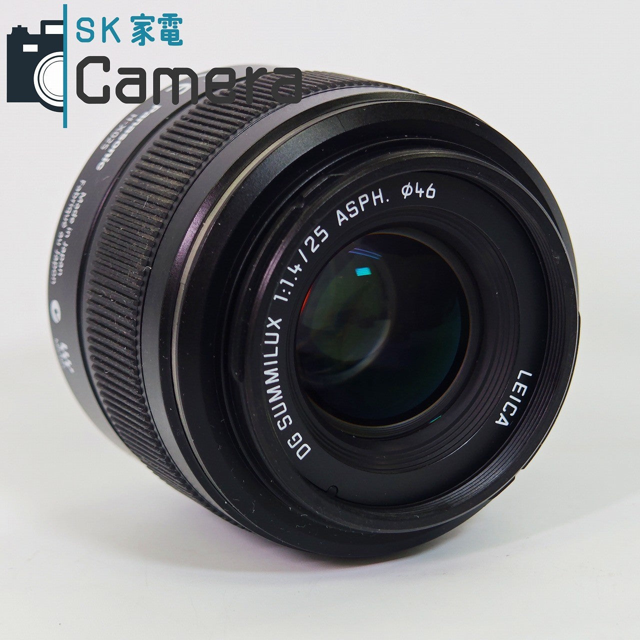 【中古】 LEICA DG SUMMILUX 25ｍｍ F1.4 ASPH. Panasonic H-X05 LUMIX マイクロフォーサーズ 美品 ライカ ルミックス パナソニック