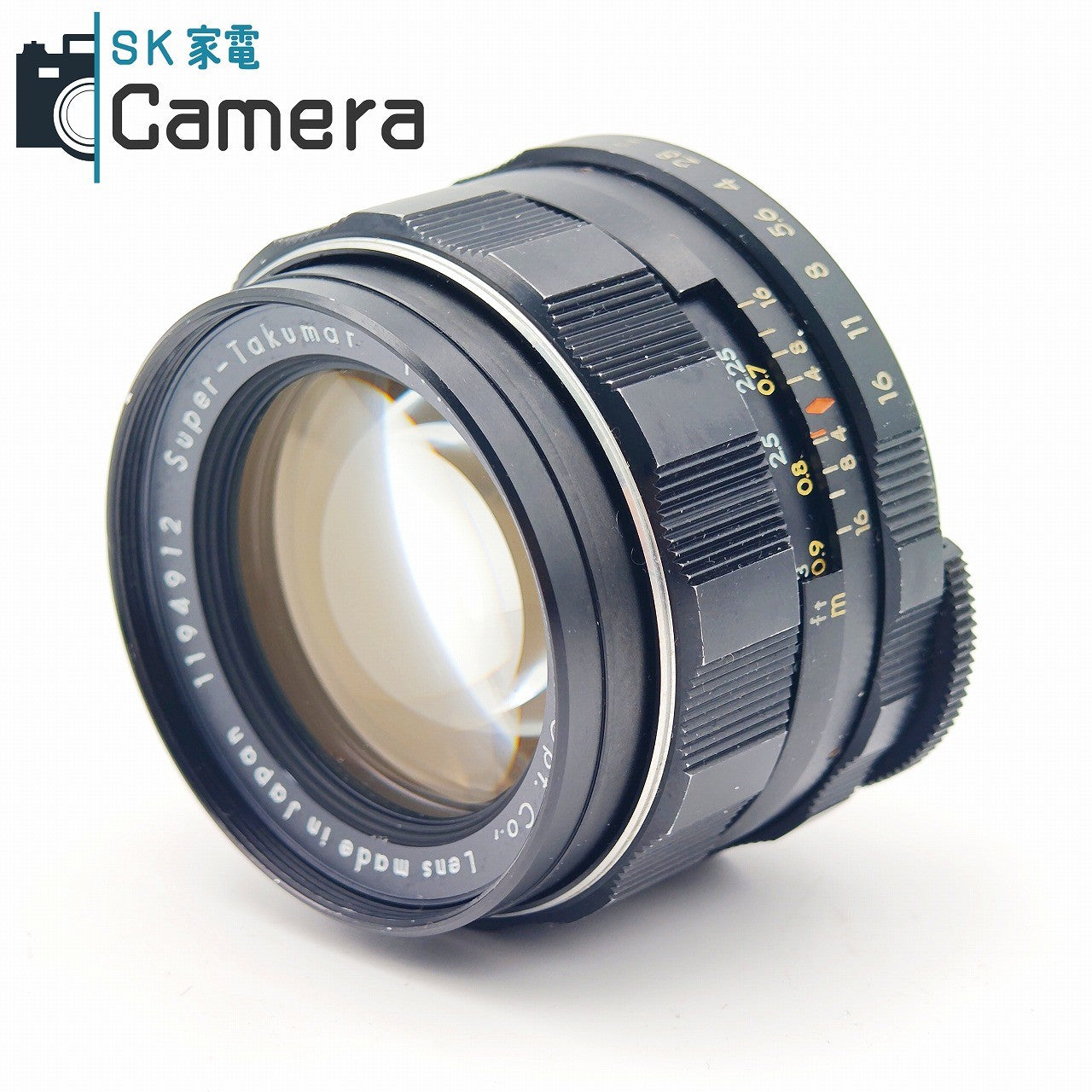 【中古】 PENTAX Super-Takumar 50ｍｍ F1.4 M42 8枚玉 2026年1月清掃済 ペンタックス