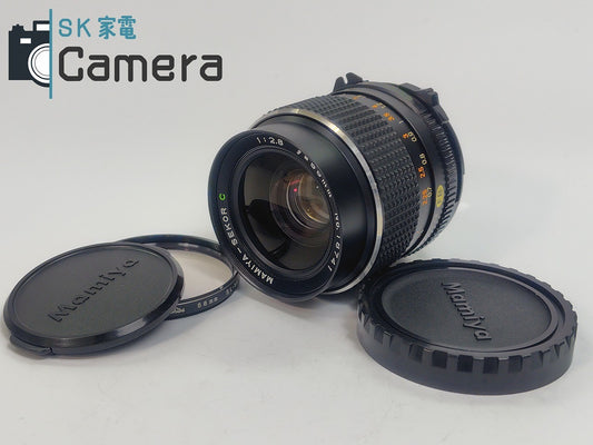 【美品】 MAMIYA MAMIYA-SEKOR C 55ｍｍ F2.8 2024年12月清掃 マミヤ キャップ付