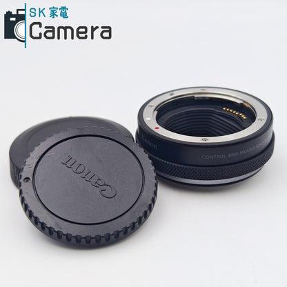 【中古】 Canon CONTROL RING MOUNT ADAPTER EF-EOS R キャノン コントロール リング マウント アダプター 美品