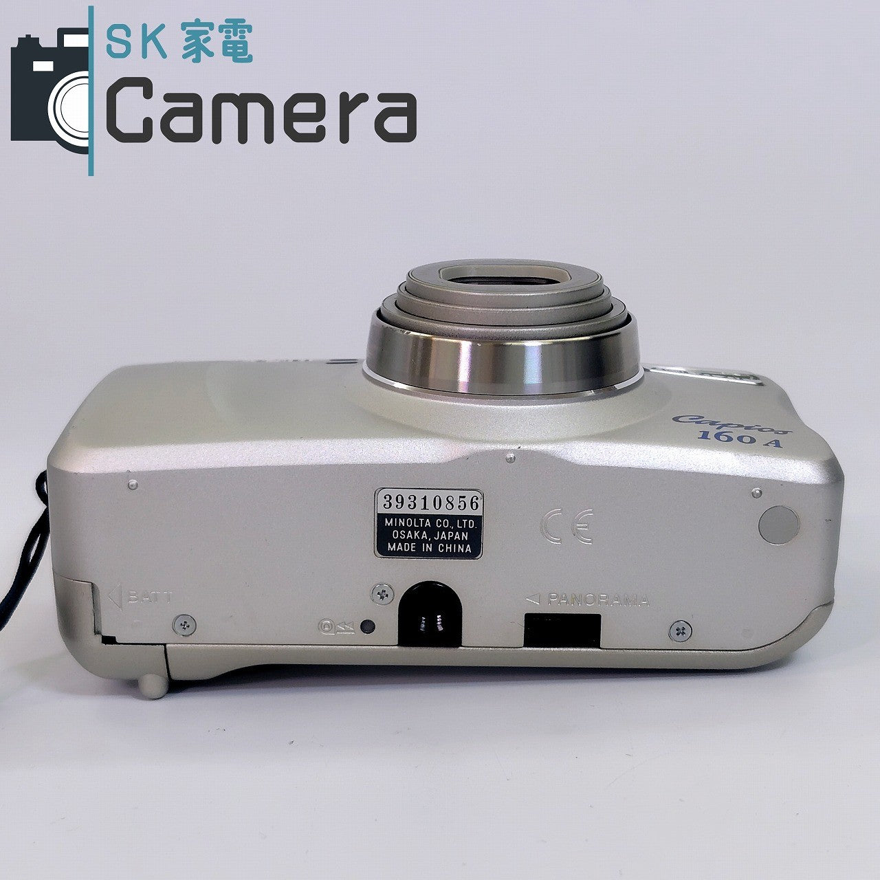 【中古】 MINOLTA Capios 160A コンパクトフィルムカメラ テスト用フィルムにて確認済 ミノルタ カピオス