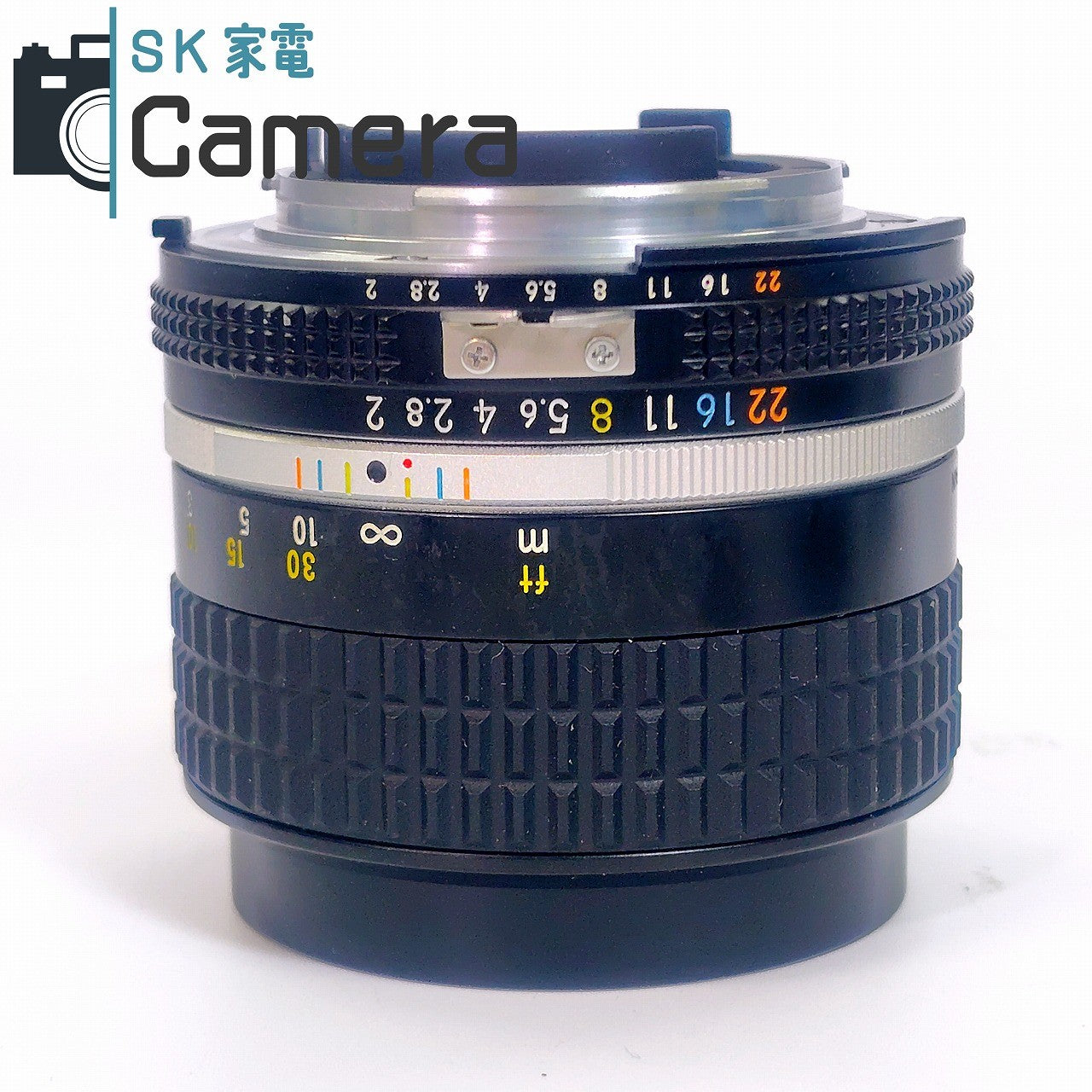 Nikon NIKKOR 85mm F2 Ai-s HS-10 フード キャップ フィルター付
