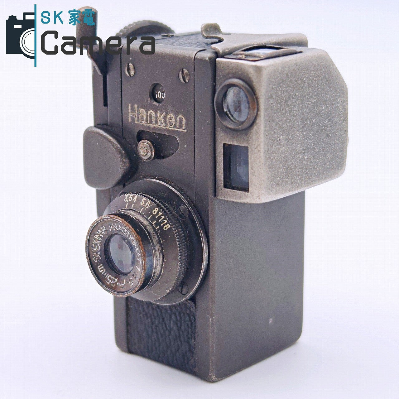 【中古】 RICOH 犯研 SEKINAR 25mm F3.5 16ｍｍ フィルムカメラ ハンケン シャッター カウンター 動作