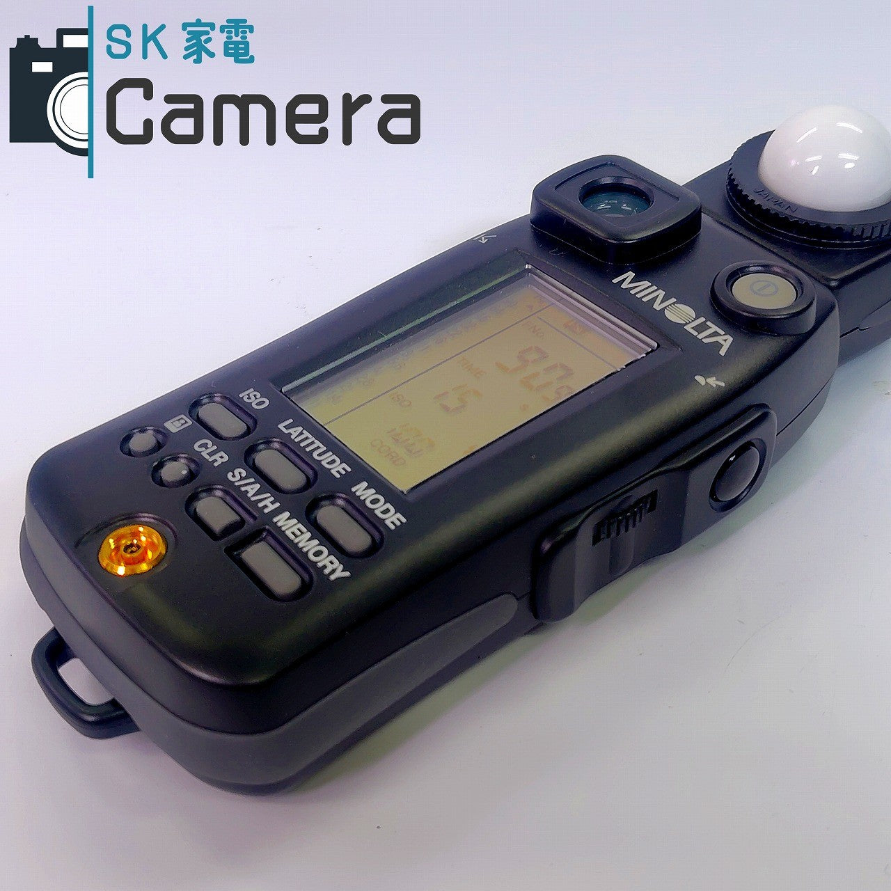 【中古】 MINOLTA FLASH METER Ⅵ ミノルタ フラッシュメーター 6 ケース付 美品