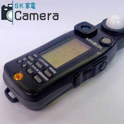 【中古】 MINOLTA FLASH METER Ⅵ ミノルタ フラッシュメーター 6 ケース付 美品