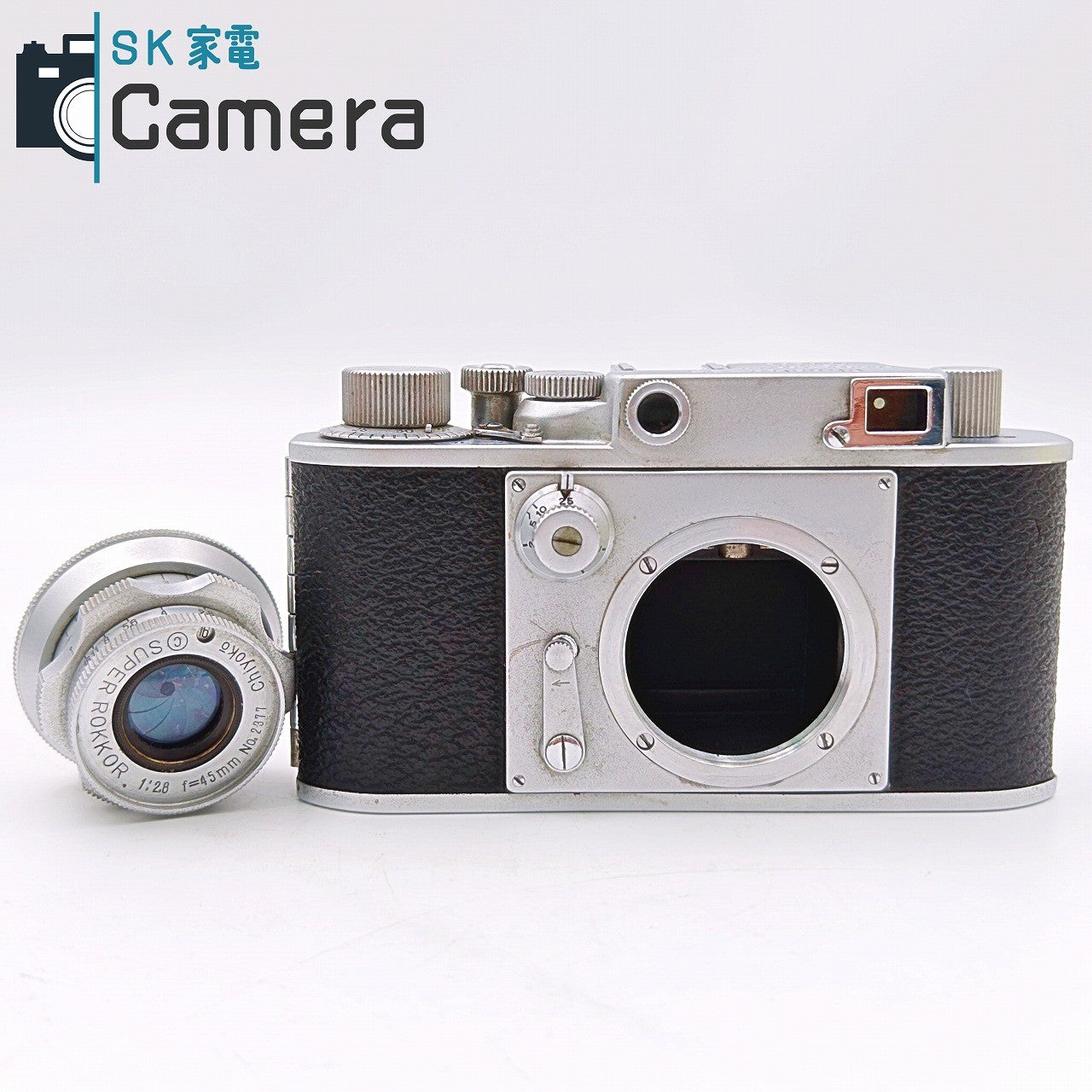 【中古】 千代田光学 Minolta-35 OSAKA No.0255 SUPER ROKKOR 45ｍｍ F2.8 2026年6月 オーバーホール済 ミノルタ 希少 大阪刻印 30日保証