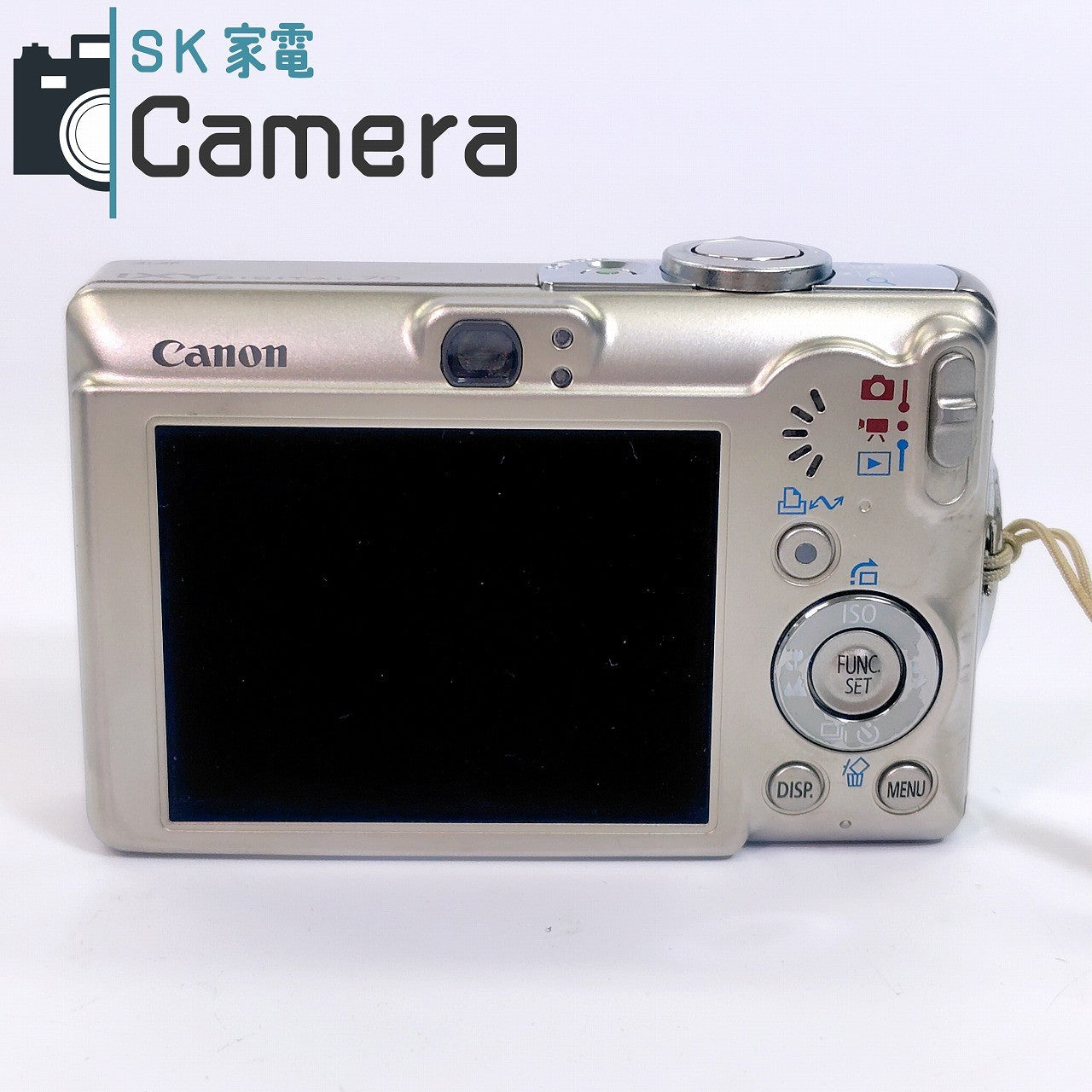 【中古】 Canon IXY DIGITAL 70 キャノン イクシー デジタル 電池 充電器 ケース 付 PC1193 美品