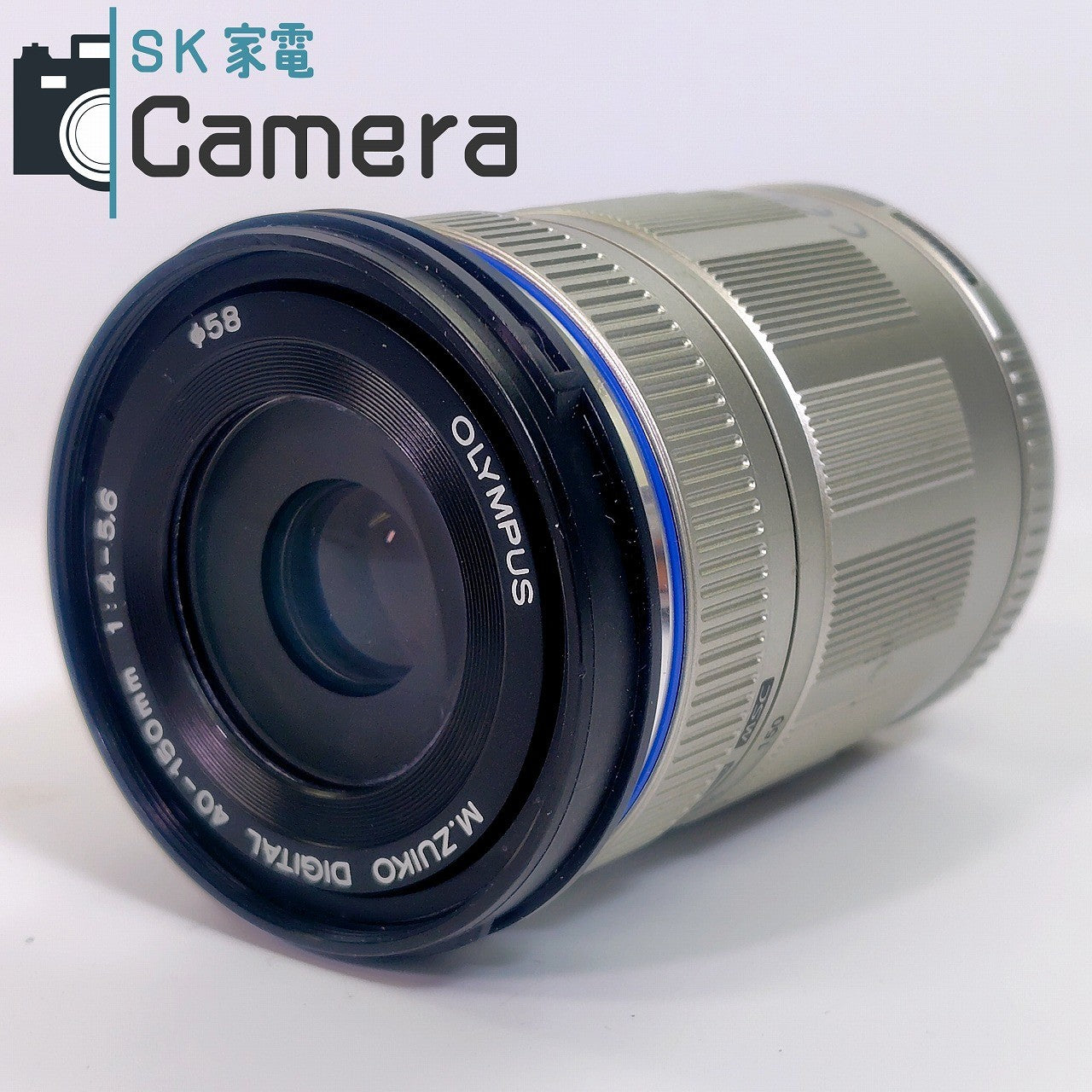 【中古】 OLYMPUS M.ZUIKO DIGITAL 40-150ｍｍ F4-5.6 ED MSC オリンパス キャップ付