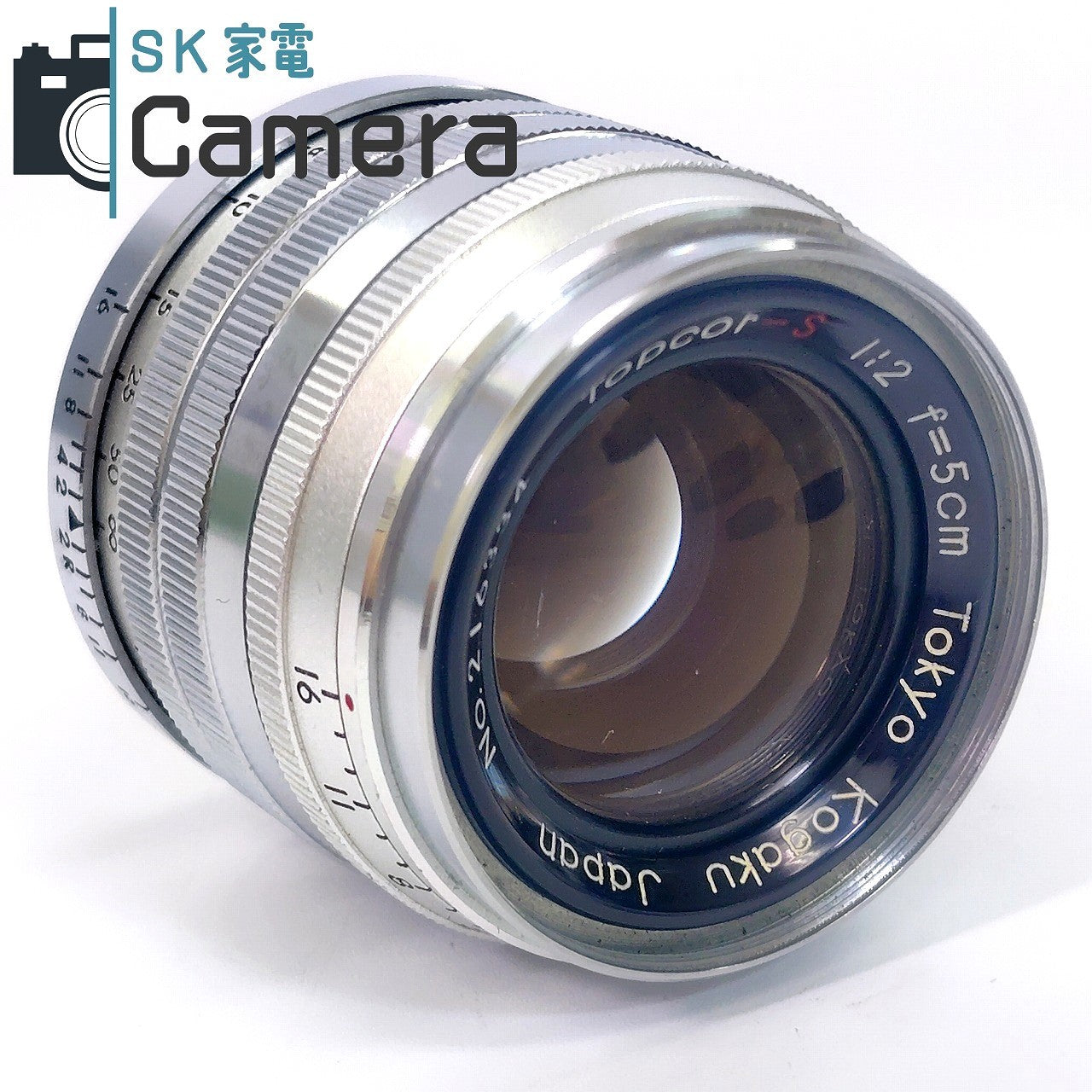 5cm Topcor-S F2 Tokyo Kogaku L39 TOPCON Lマウント Leica Topcor-s 