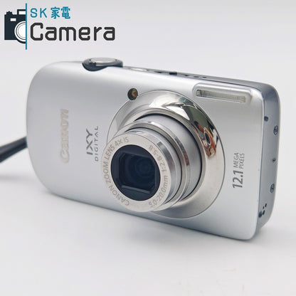 【中古】 Canon IXY DIGITAL 510 IS コンパクトデジタルカメラ シルバー イクシー 充電器付 PC1356