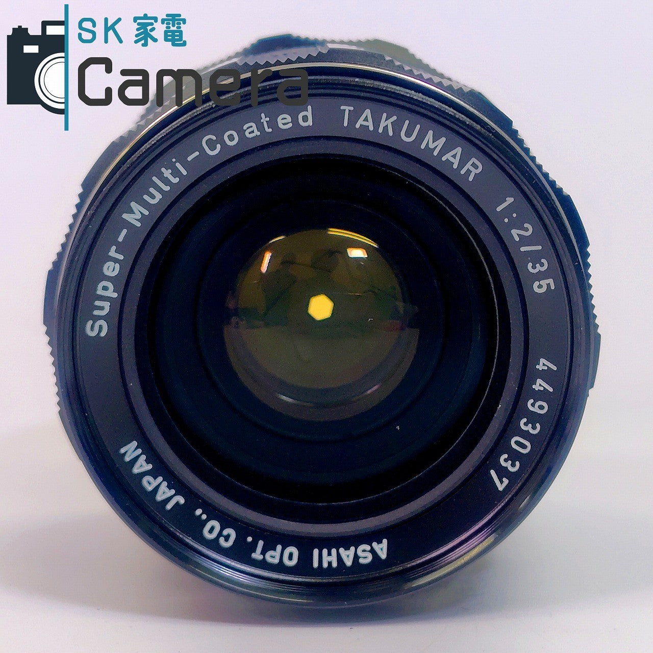 【中古】 PENTAX Super-Multi-Coated TAKUMAR 35ｍｍ F2 M42 2025年11月清掃済 箱 ケース付 ペンタックス タクマー