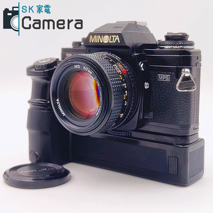 【中古】 MINOLTA X-700 MPS モータードライブ MD 50ｍｍ F1.4 テスト用フィルムにて確認済 ミノルタ