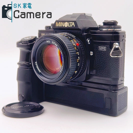 【中古】 MINOLTA X-700 MPS モータードライブ MD 50ｍｍ F1.4 テスト用フィルムにて確認済 ミノルタ