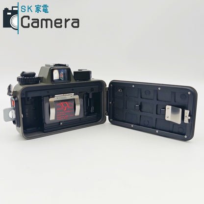 【中古】 NIKON NIKONOS-V NIKKOR 35ｍｍ F2.5 オリーブ シャッター 露出 動作 ニコン ニコノス 本体箱付