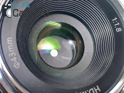 【美品】 PERGEAR HD.MC 25ｍｍ F1.8 マイクロフォーサーズ M4/3 パーギア